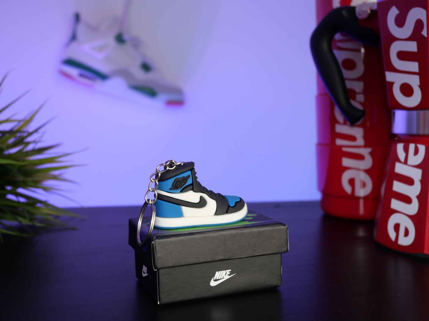 Portachiave Jordan 1 High UNC Toe