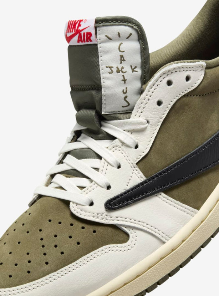 Jordan 1 Low Travis Scott Medium Olive