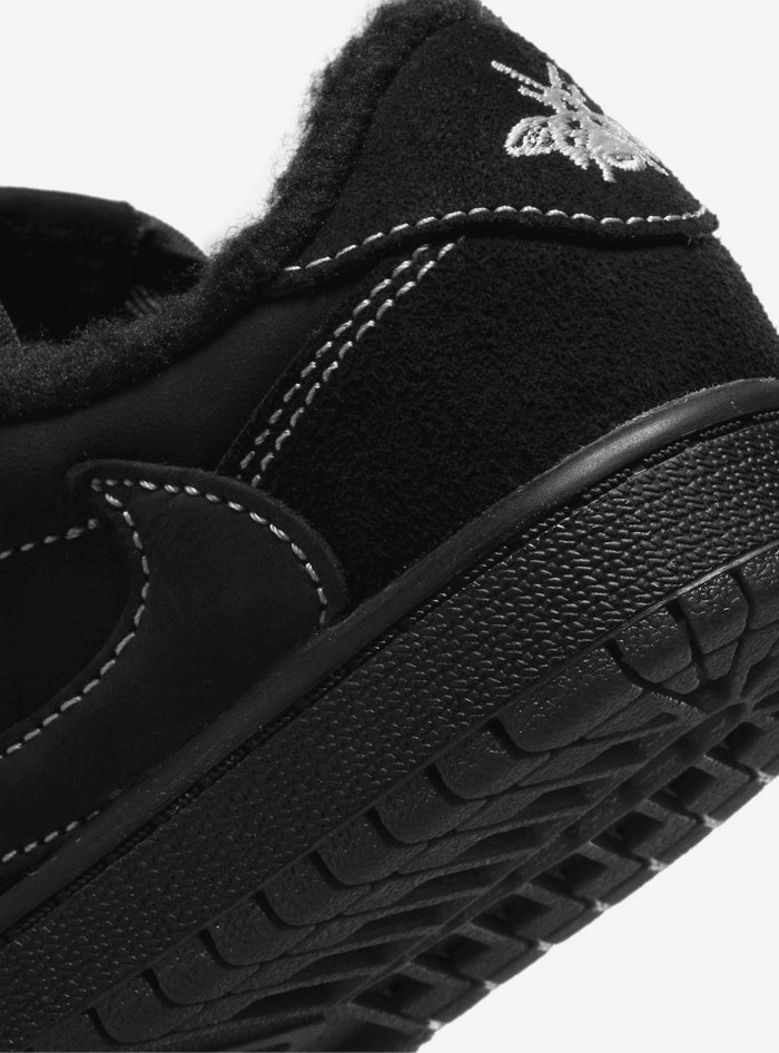 Jordan 1 Low Travis Scott Black Phantom - Atmosneak