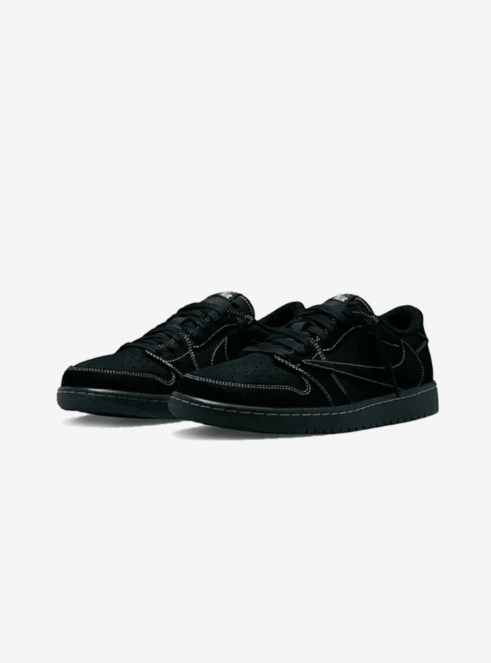 Jordan 1 Low Travis Scott Black Phantom - Atmosneak