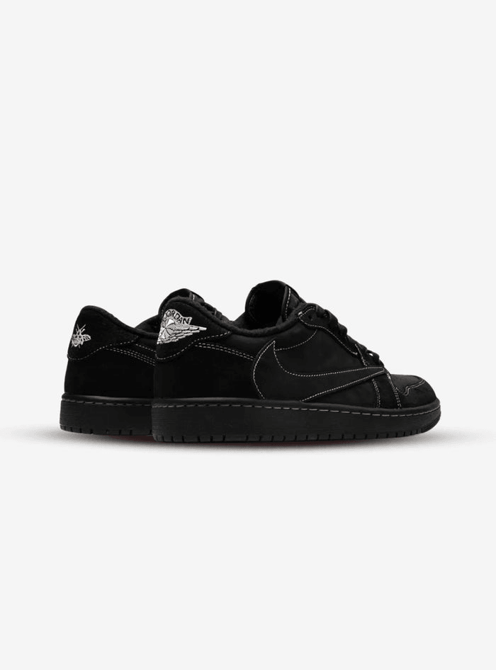 Jordan 1 Low Travis Scott Black Phantom - Atmosneak