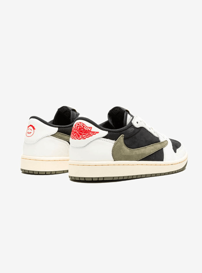 Jordan 1 Low Travis Scott Olive - Atmosneak