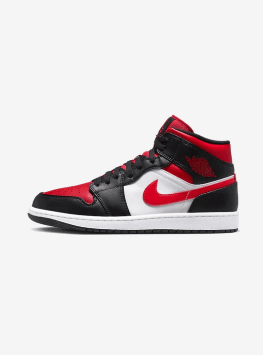 Jordan 1 Mid Fire Red - Atmosneak