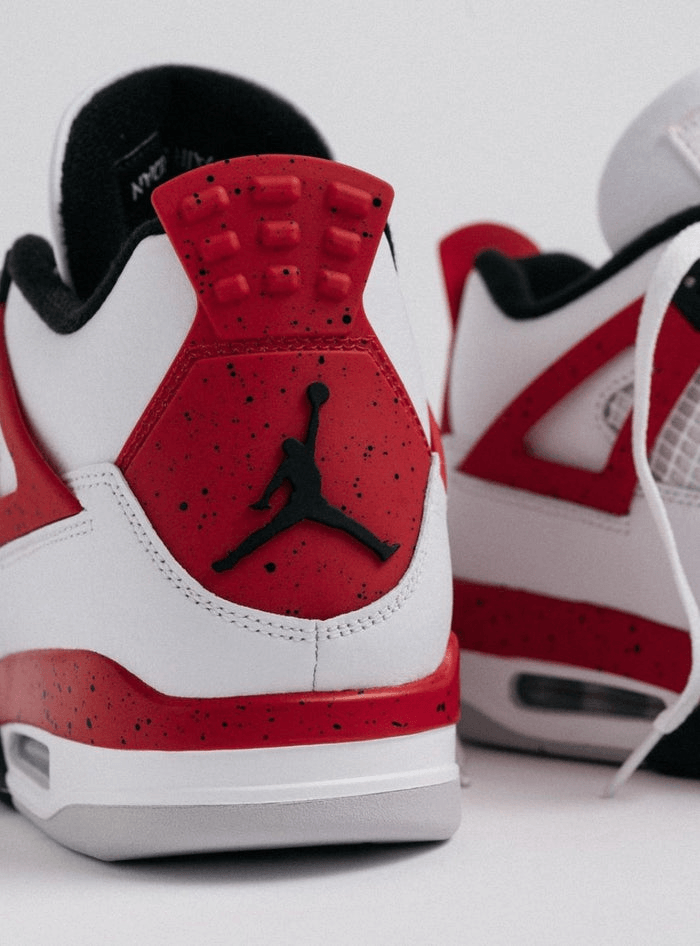 Jordan 4 Red Cement - Atmosneak