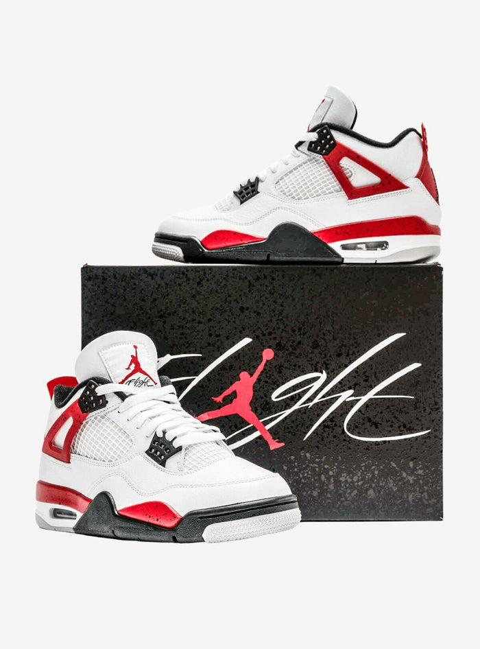 Jordan 4 Red Cement - Atmosneak