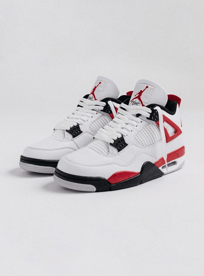 Jordan 4 Red Cement - Atmosneak